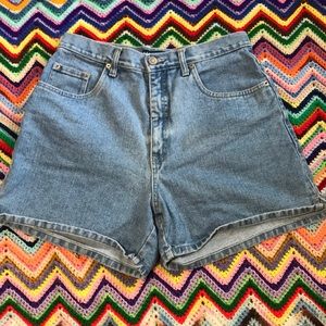Halston Jeanswear mom jean shorts